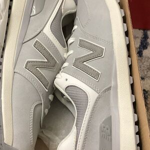 New Balance Gray and White Women's Sneakers